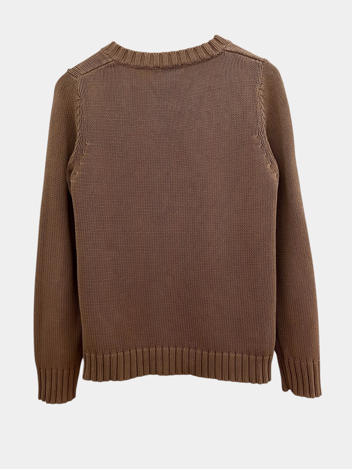 Filippa K puuvillaneule, beige, L