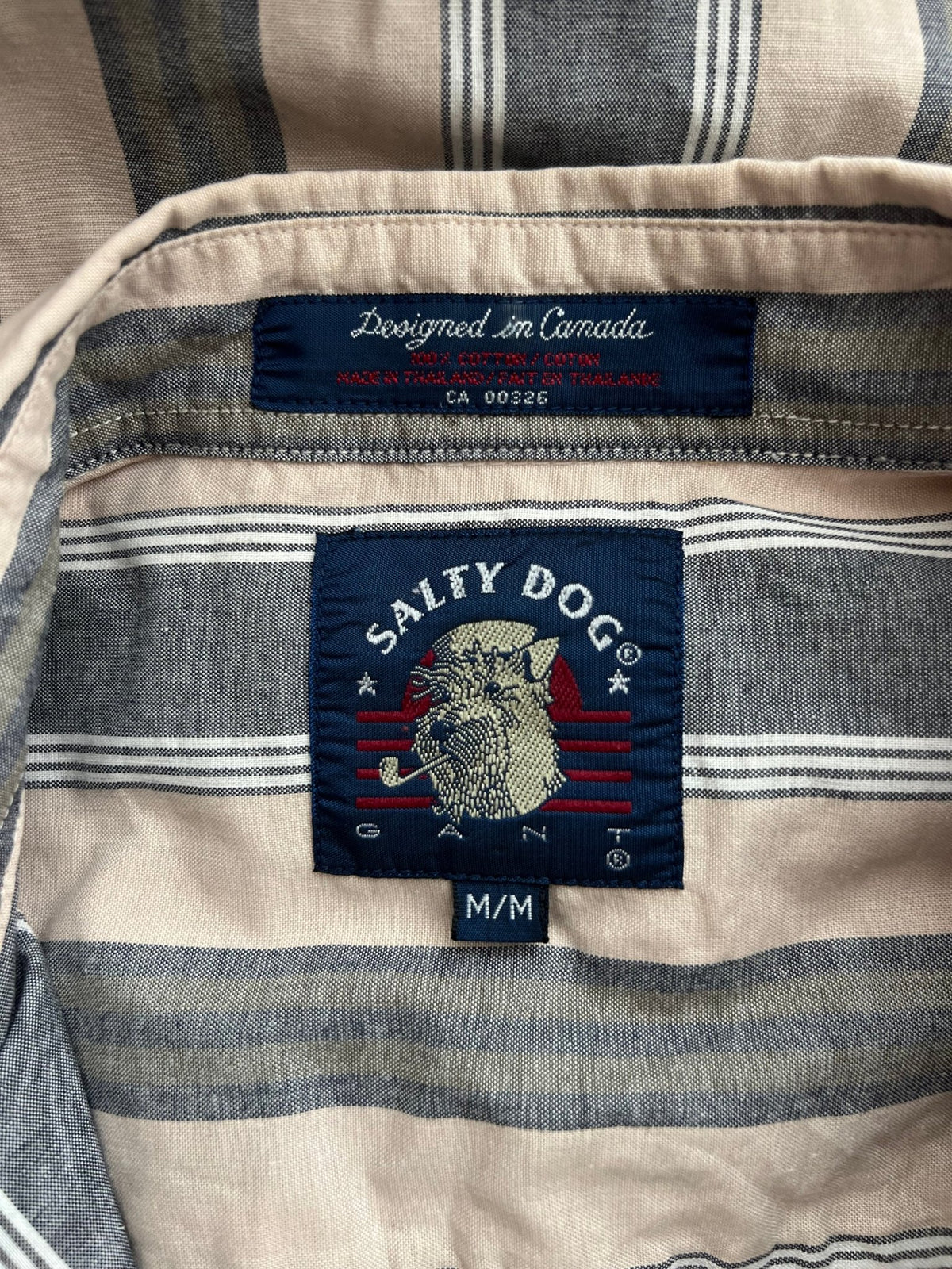 Preloved Gant raidallinen paitapusero 100 % puuvillaa - M Siloa Secondhand – huollettu ja kuntotarkastettu