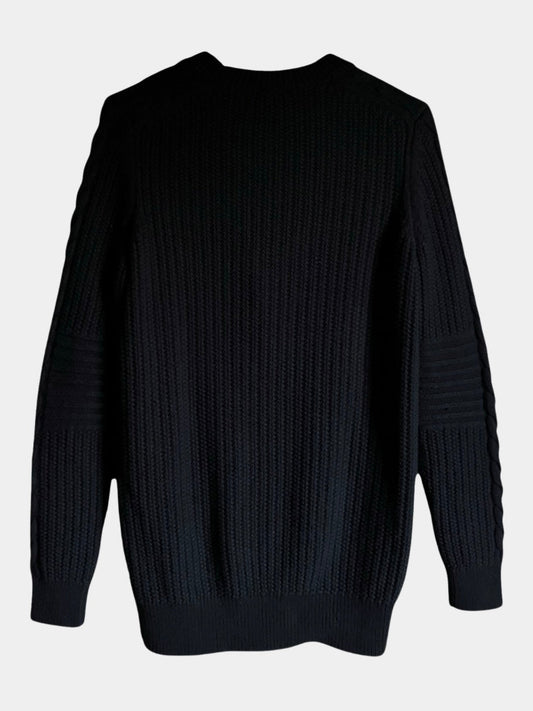 Preloved Gap neuletakki puuvillaa/villaa, musta, M Siloa Secondhand – huollettu ja kuntotarkastettu