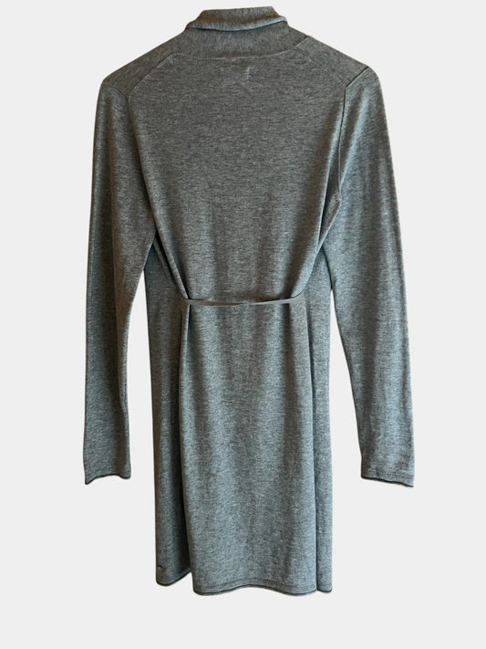 Preloved Marc O'Polo neuletakki puuvillaa/kashmiria, vaaleanharmaa, L Siloa Secondhand – huollettu ja kuntotarkastettu