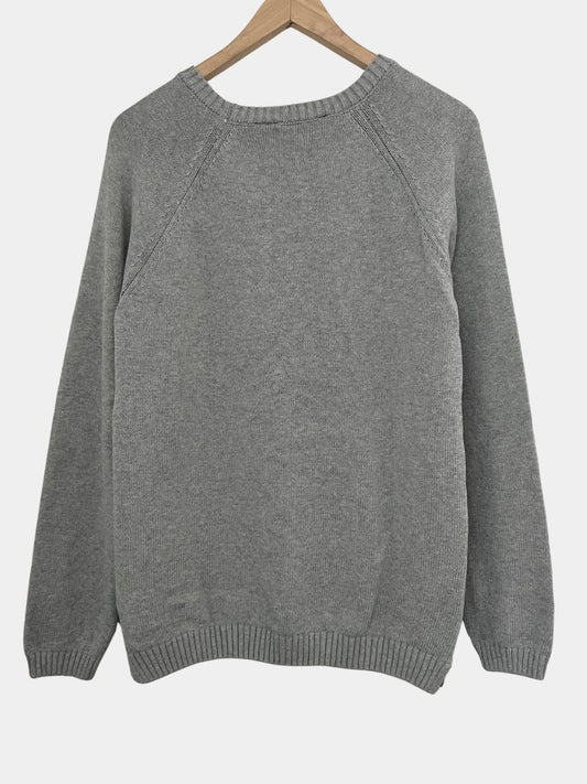 Preloved Mywear puuvillaneule, harmaa, M Siloa Secondhand – huollettu ja kuntotarkastettu
