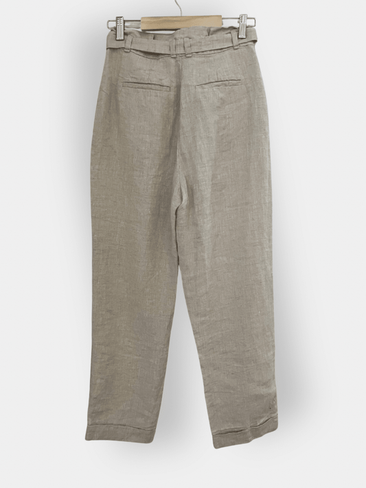 Preloved & Other Stories pellavahousut, beige, XS Siloa Secondhand – huollettu ja kuntotarkastettu