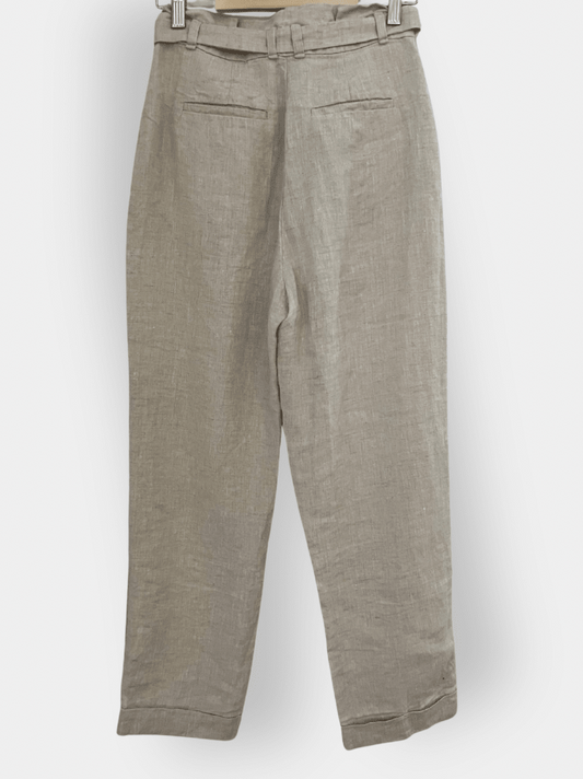 Preloved & Other Stories pellavahousut, beige, XS Siloa Secondhand – huollettu ja kuntotarkastettu