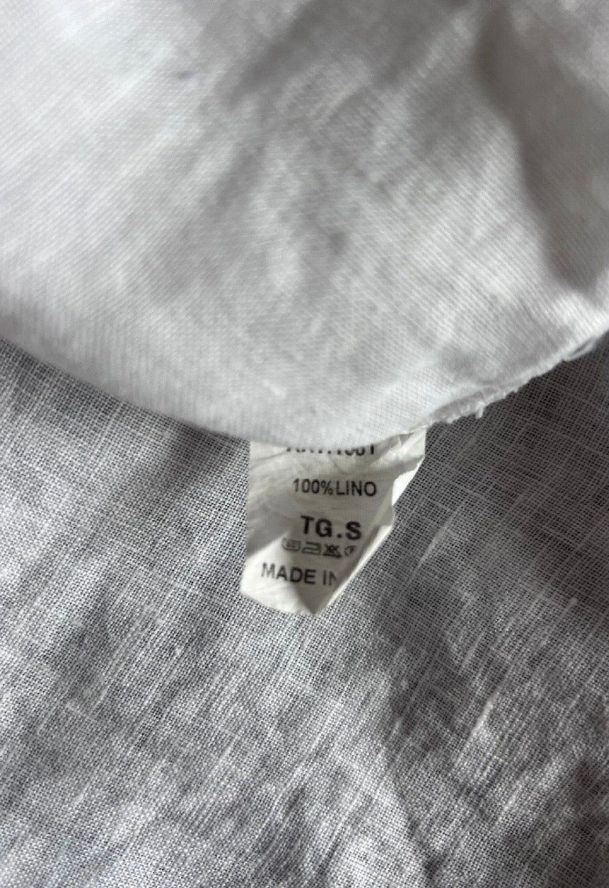 Preloved Pellavamekko, valkoinen, S Siloa Secondhand – huollettu ja kuntotarkastettu