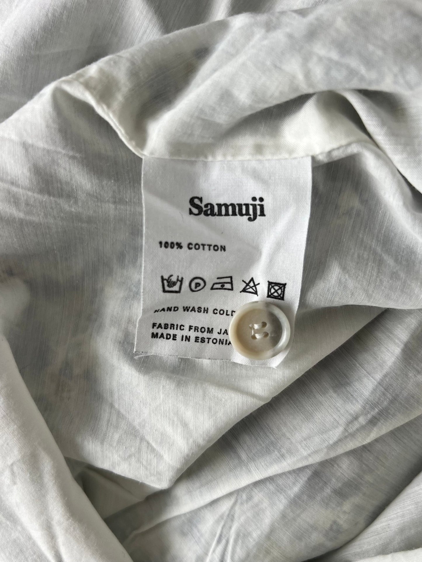 Preloved Samuji puuvillamekko, sininen, XS Siloa Secondhand – huollettu ja kuntotarkastettu