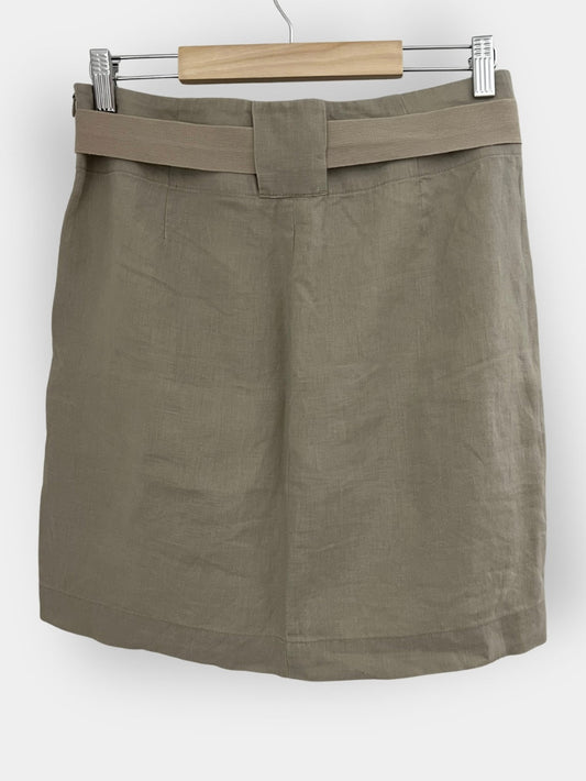 Preloved Stile Benetton pellavahame, beige, M Siloa Secondhand – huollettu ja kuntotarkastettu