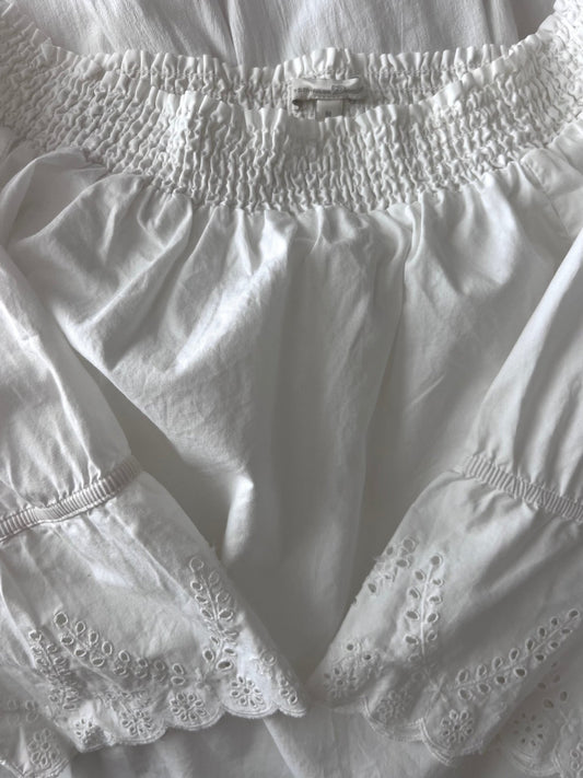 Preloved Tom Tailor puuvillapaita, valkoinen, M Siloa Secondhand – huollettu ja kuntotarkastettu