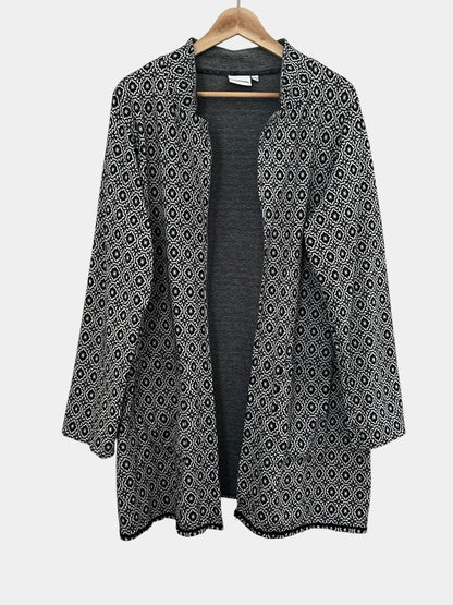 LUMOAN puuvillaneuletakki, tummansininen, L/XL