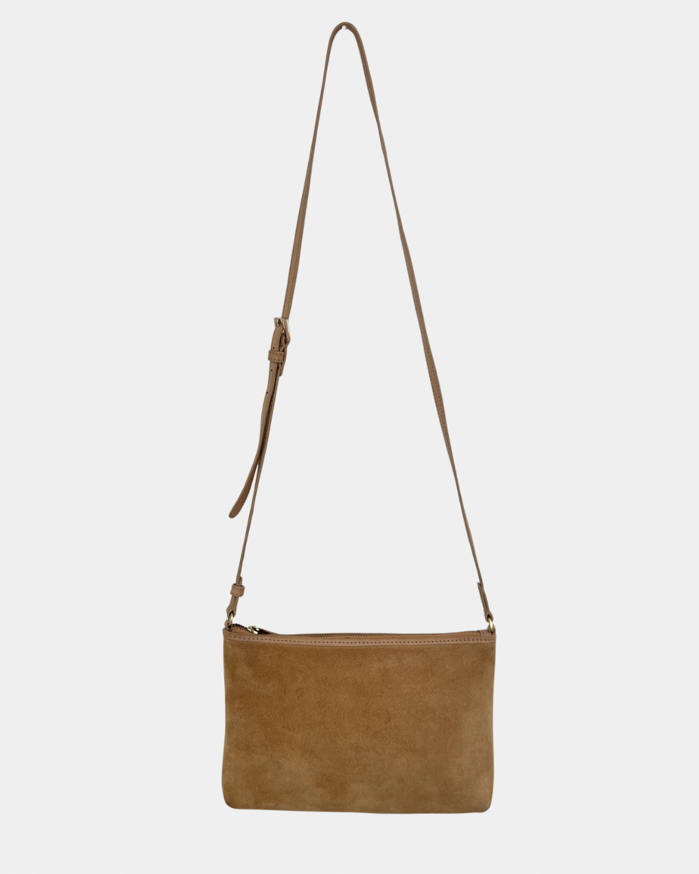 WERA Stockholm olkalaukku mokkanahkaa, beige