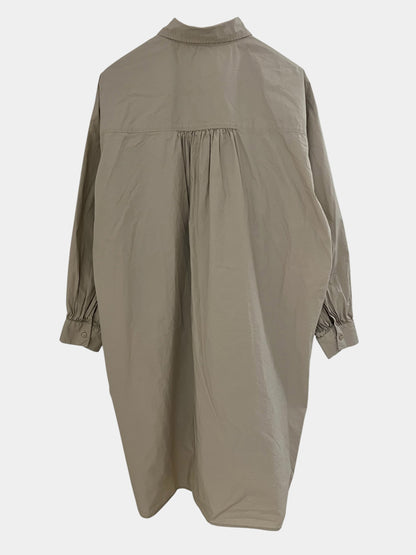 Lindex puuvilla paitamekko, beige, M