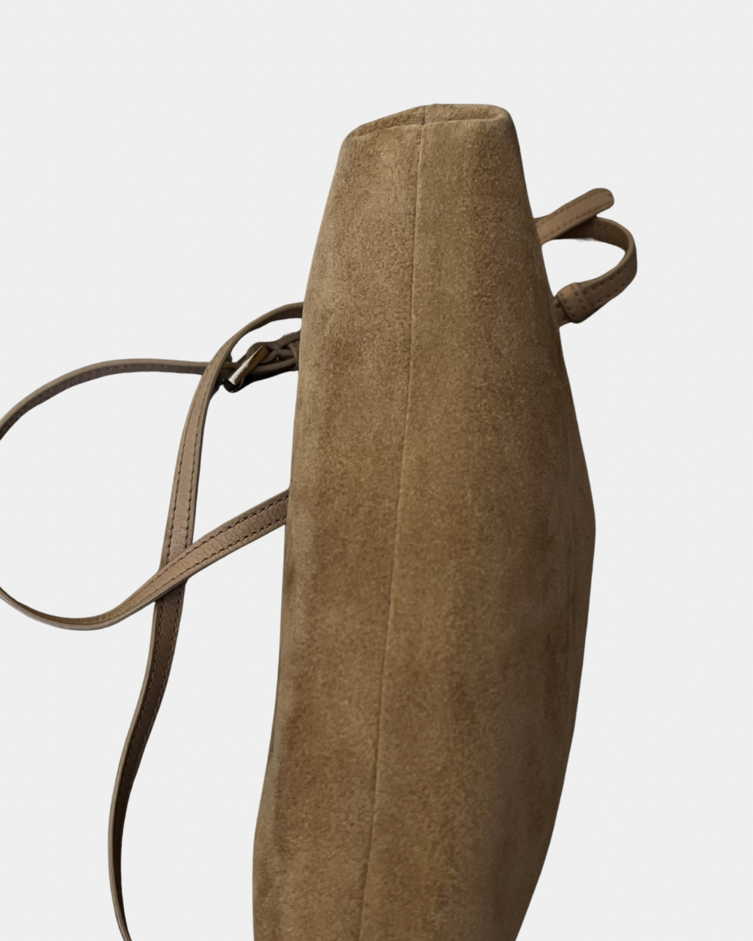 WERA Stockholm olkalaukku mokkanahkaa, beige