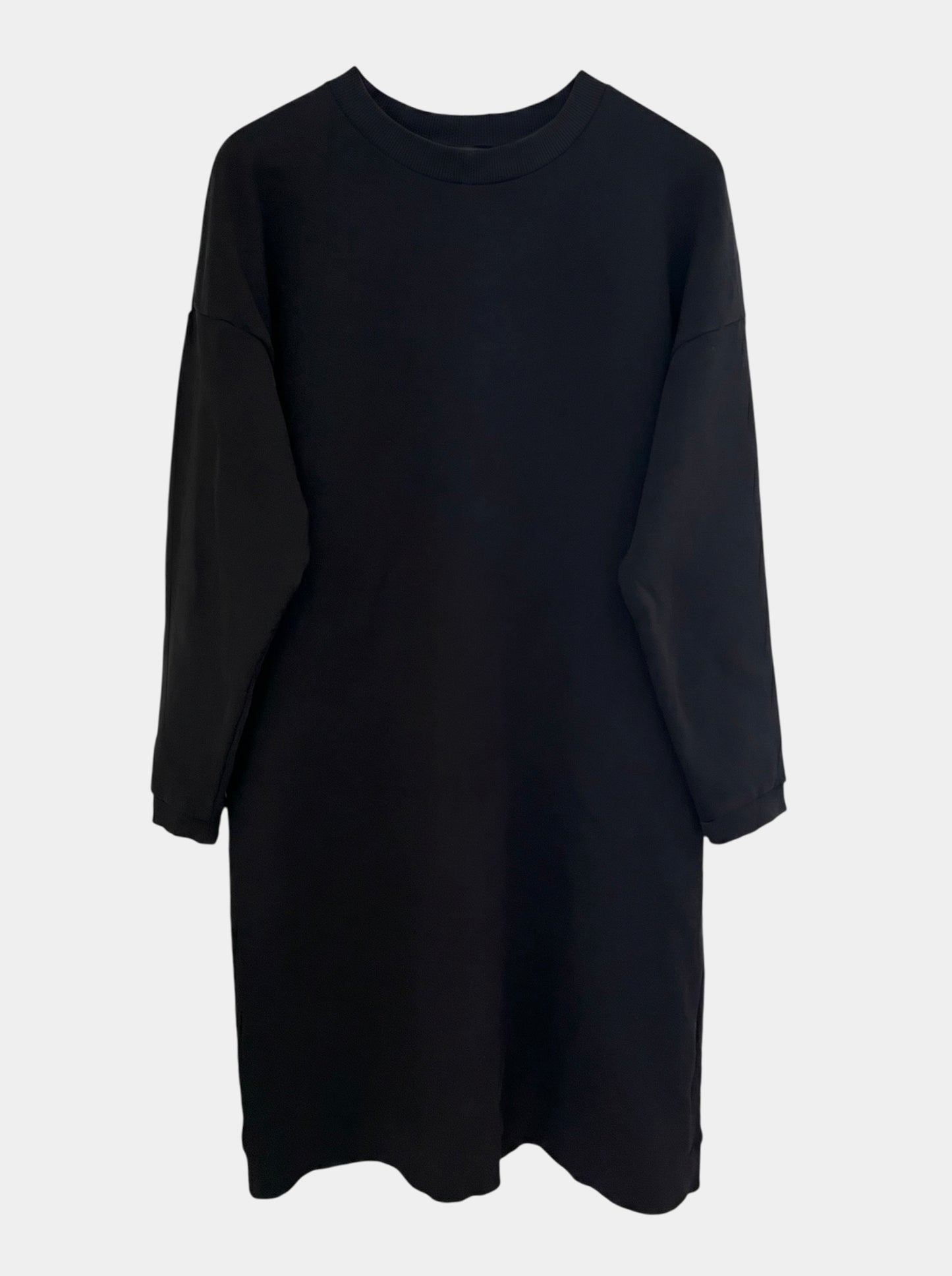 Lindex puuvilla collegemekko, musta, M