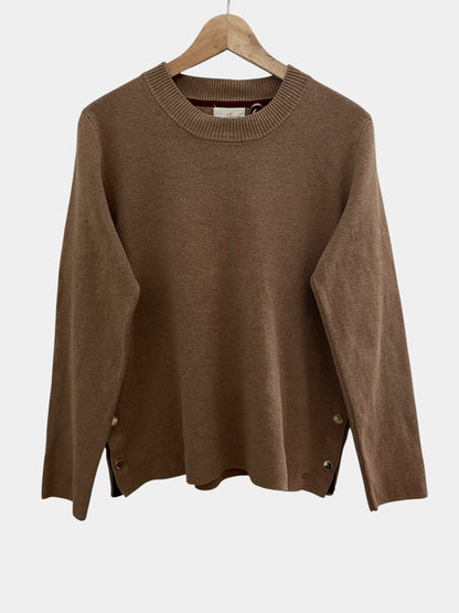 Holly & White puuvillaneule, kamelinruskea, S