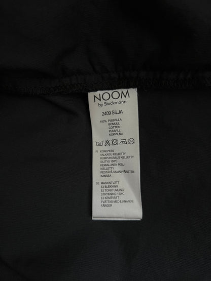 Noom puuvillapaita, musta, XS