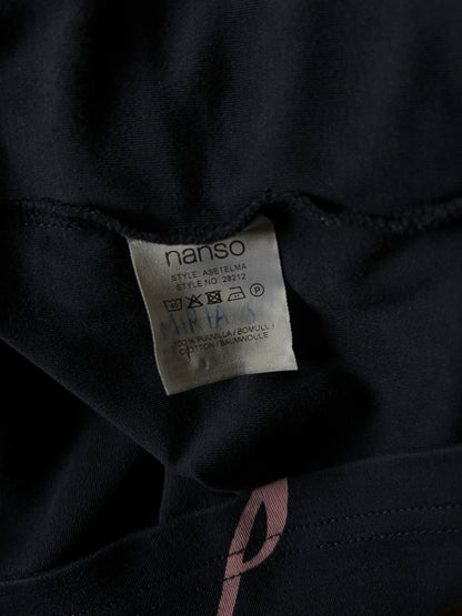 Nanso puuvillapusero, tummansininen, M