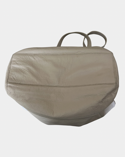 Cristelle & Co nahkalaukku, vaalea beige