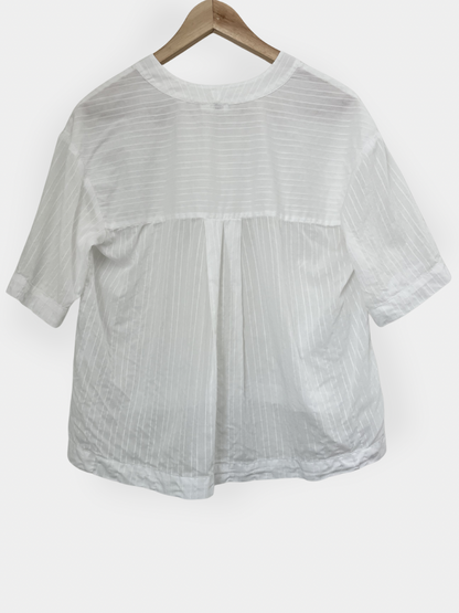 Filippa K puuvillapusero, valkoinen, XS