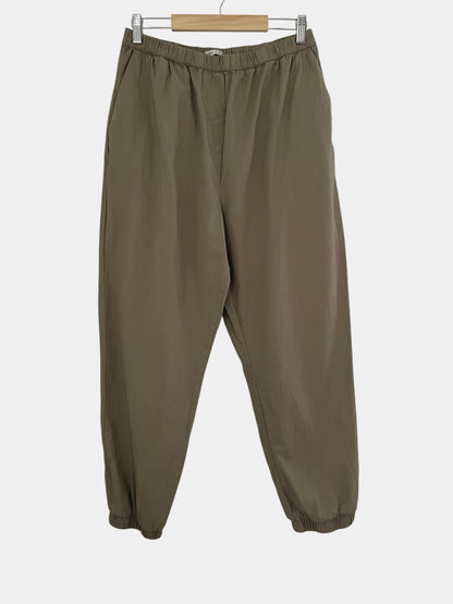 Oysho puuvillahousut, khaki, L