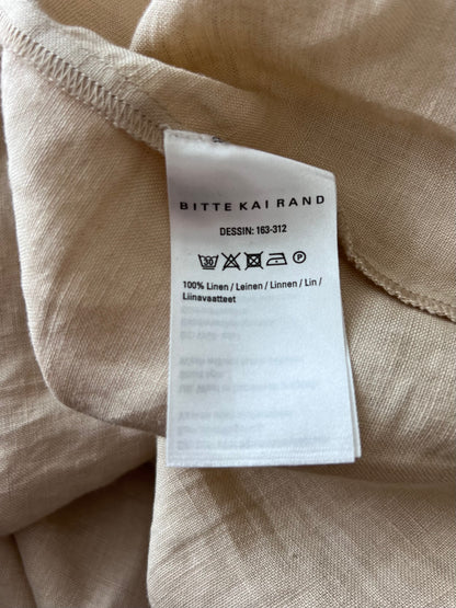 Bitte Kai Rand pellavahame, beige, L