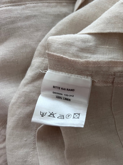 Bitte Kai Rand pellavamekko, vaalea beige, S