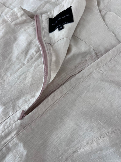 Bitte Kai Rand pellavamekko, vaalea beige, S