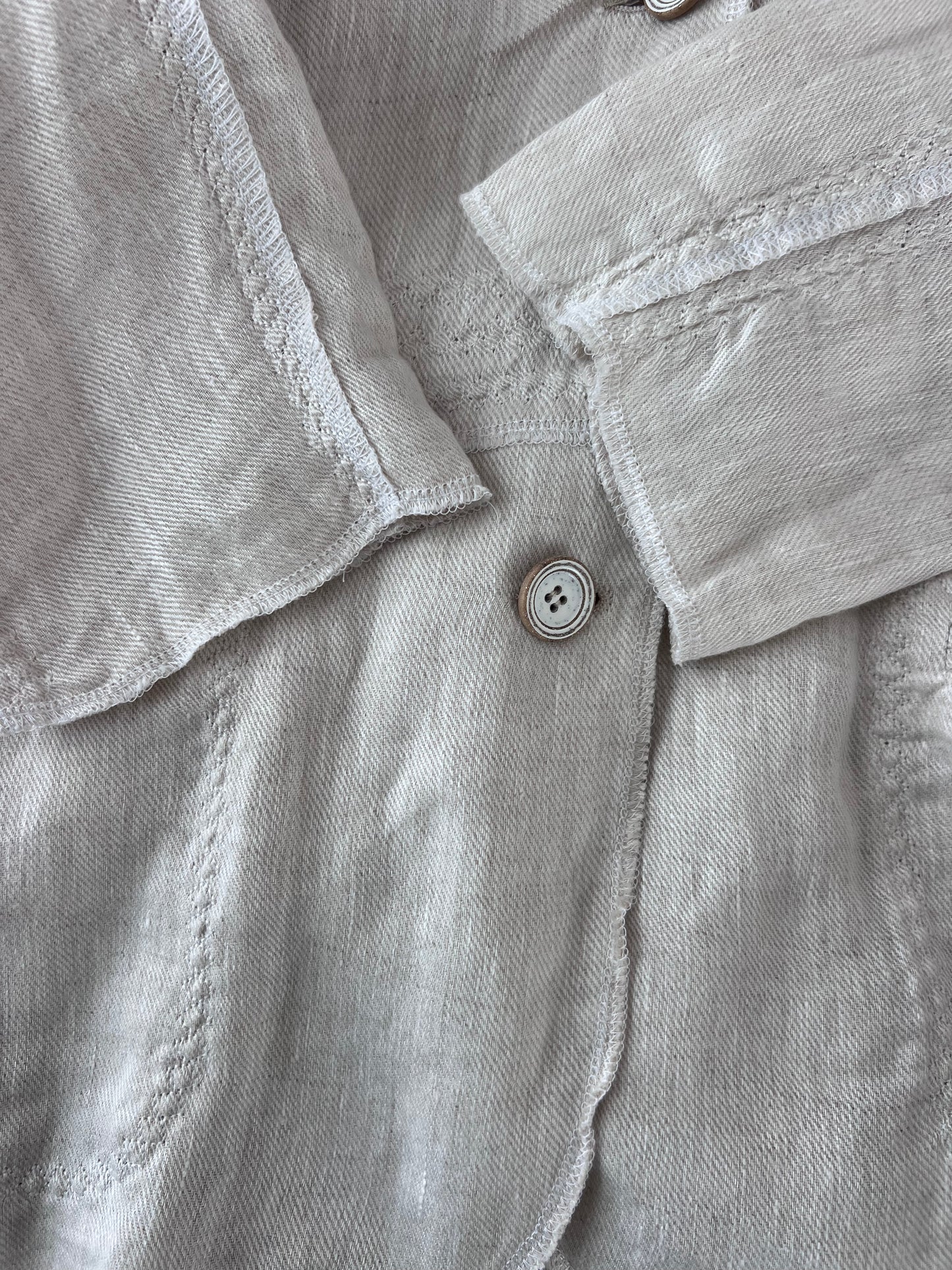 Carlo Colucci pellavableiseri, beige, L