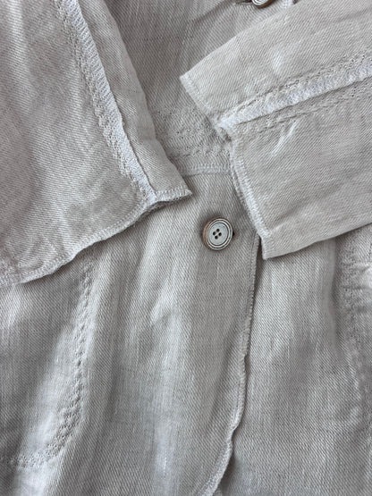 Carlo Colucci pellavableiseri, beige, L