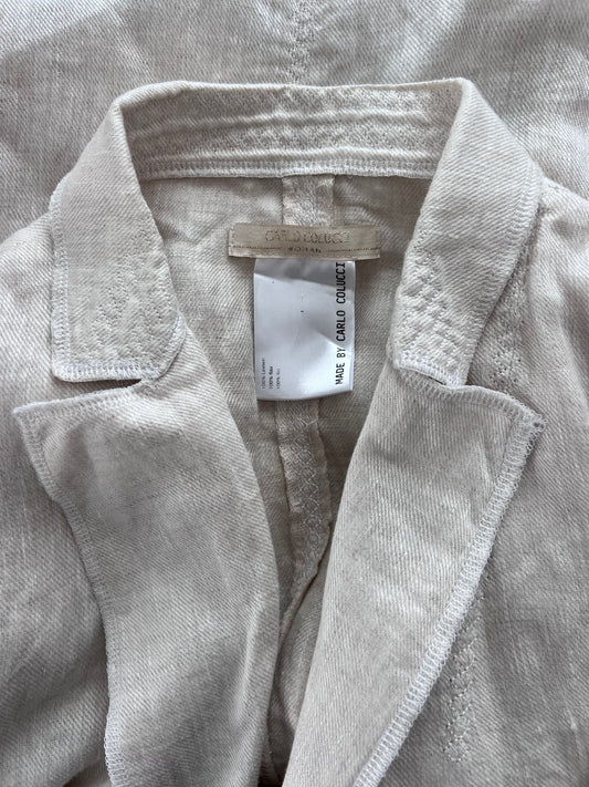 Carlo Colucci pellavableiseri, beige, L