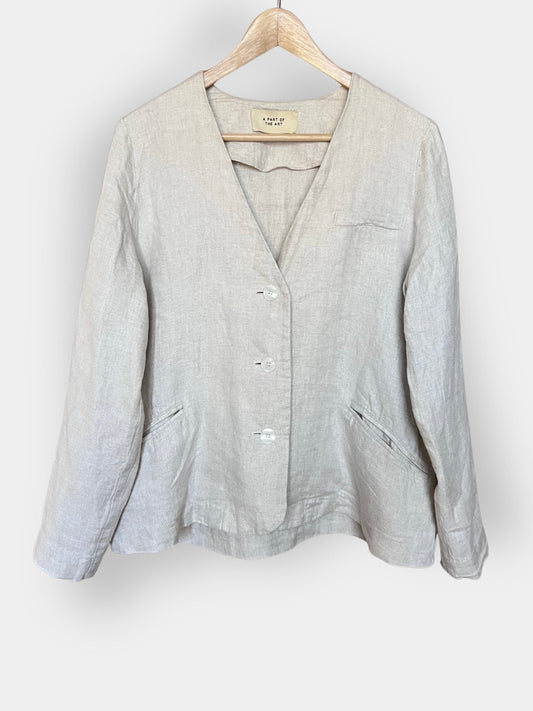 Preloved A PART OF THE ART pellavableiseri, beige, XS/S Siloa Secondhand – huollettu ja kuntotarkastettu