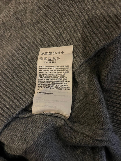 Preloved Acne Studios harmaa neule 100 % villaa - S Siloa Secondhand – huollettu ja kuntotarkastettu