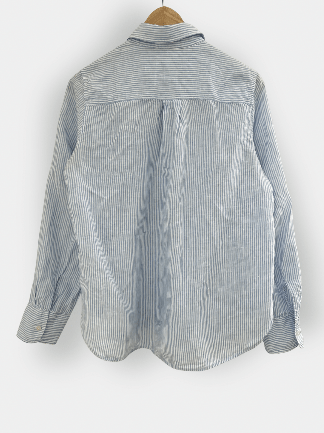 Preloved Arket pellavapaita, valkoinen - vaaleansininen, XS Siloa Secondhand – huollettu ja kuntotarkastettu