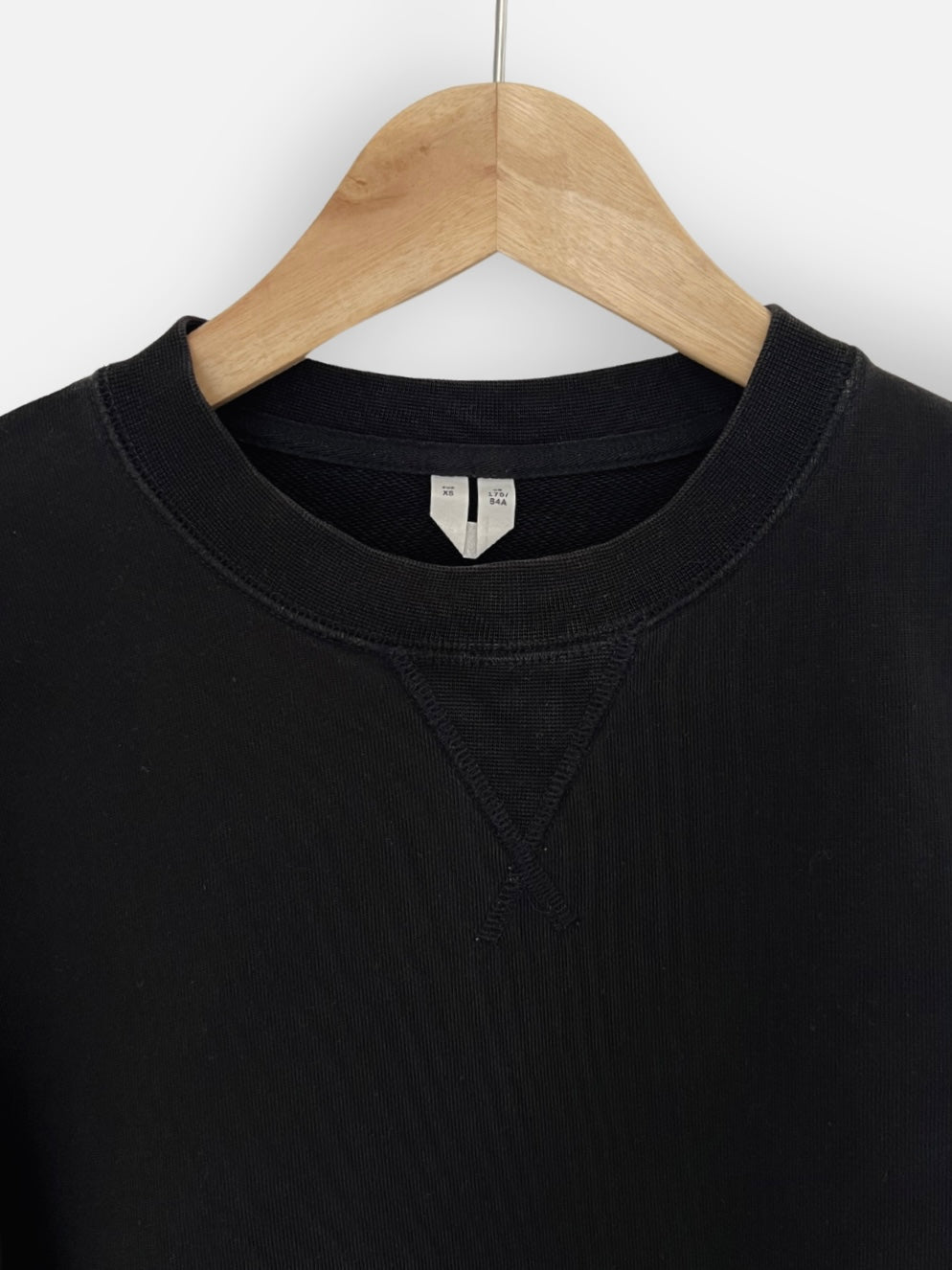 Preloved ARKET puuvillapusero, musta, XS Siloa Secondhand – huollettu ja kuntotarkastettu