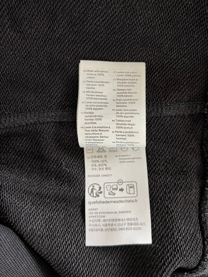 Preloved ARKET puuvillapusero, musta, XS Siloa Secondhand – huollettu ja kuntotarkastettu