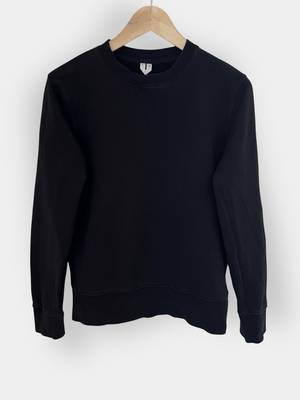 Preloved ARKET puuvillapusero, musta, XS Siloa Secondhand – huollettu ja kuntotarkastettu