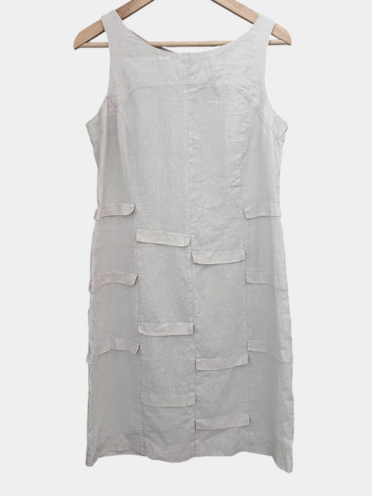 Preloved Bitte Kai Rand pellavamekko, vaalea beige, S Siloa Secondhand – huollettu ja kuntotarkastettu