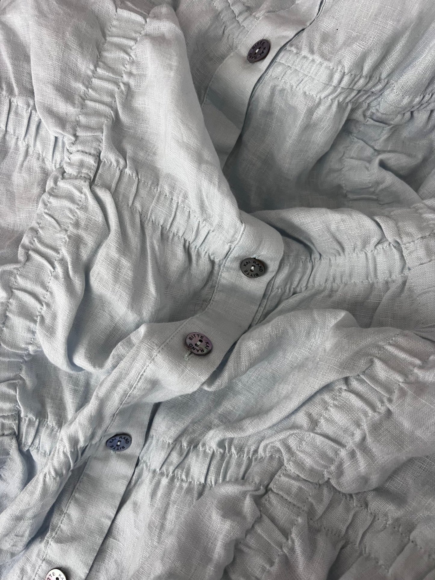 Preloved Bitte Kai Rand pellavamekko, vaaleansininen, S Siloa Secondhand – huollettu ja kuntotarkastettu