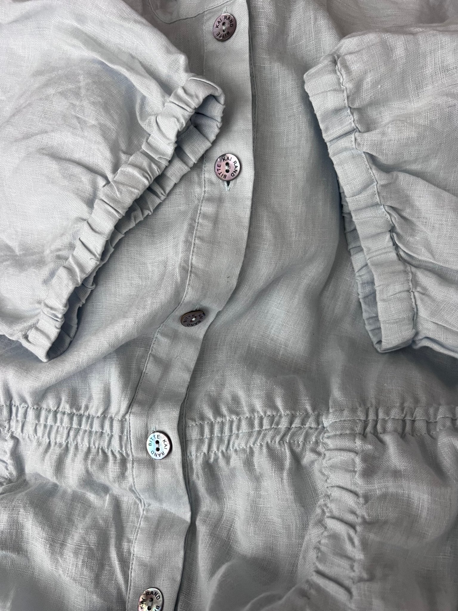 Preloved Bitte Kai Rand pellavamekko, vaaleansininen, S Siloa Secondhand – huollettu ja kuntotarkastettu