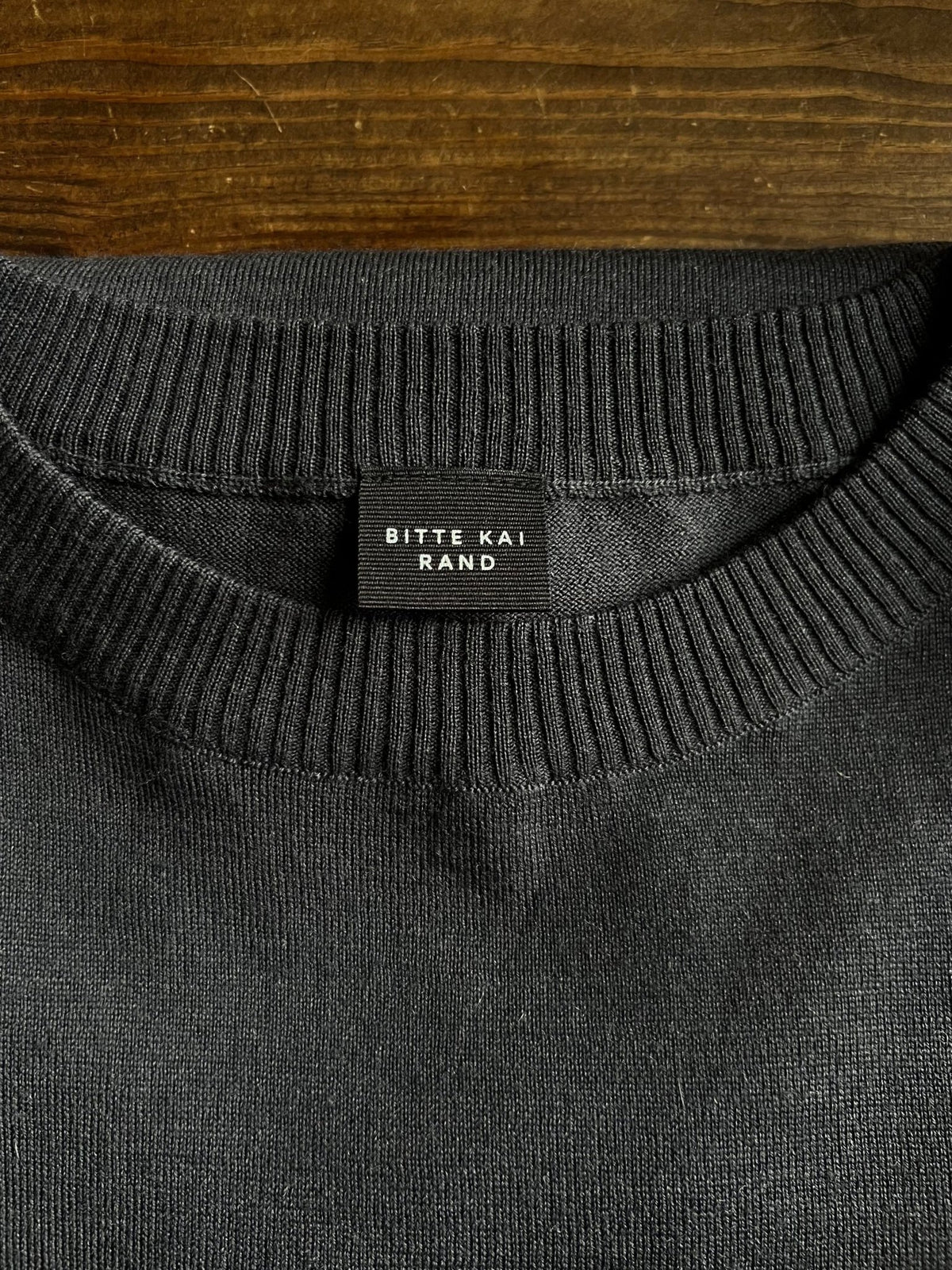 Preloved Bitte Kai Rand tummanharmaa mekko 100 % merinovillaa - M Siloa Secondhand – huollettu ja kuntotarkastettu