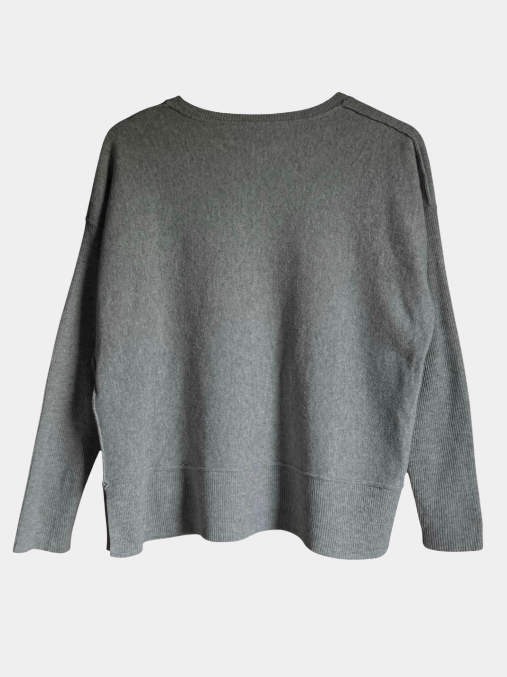 Preloved By Malene Birger villa-kashmir neule, vaaleanharmaa, S Siloa Secondhand – huollettu ja kuntotarkastettu