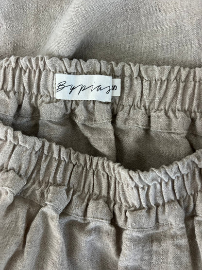 Preloved Bypias pellavahame, beige, S Siloa Secondhand – huollettu ja kuntotarkastettu