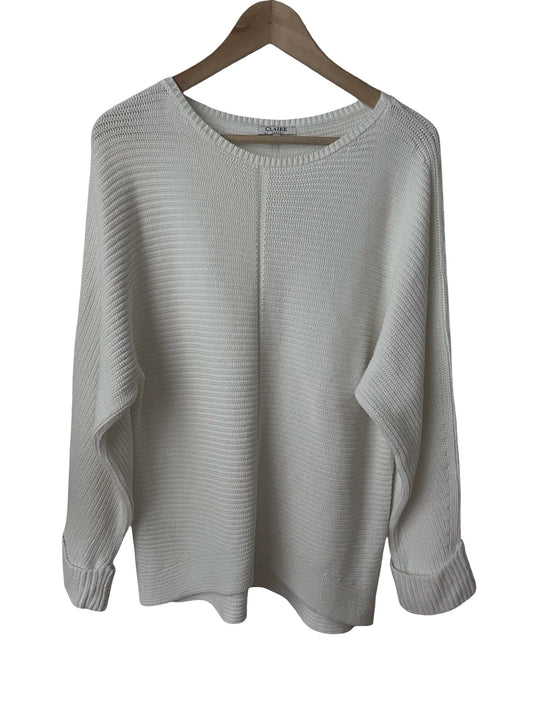 Preloved Claire Woman puuvillaneule - L Siloa Secondhand – huollettu ja kuntotarkastettu