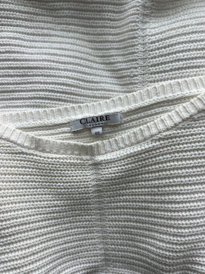Preloved Claire Woman puuvillaneule, valkoinen, L Siloa Secondhand – huollettu ja kuntotarkastettu
