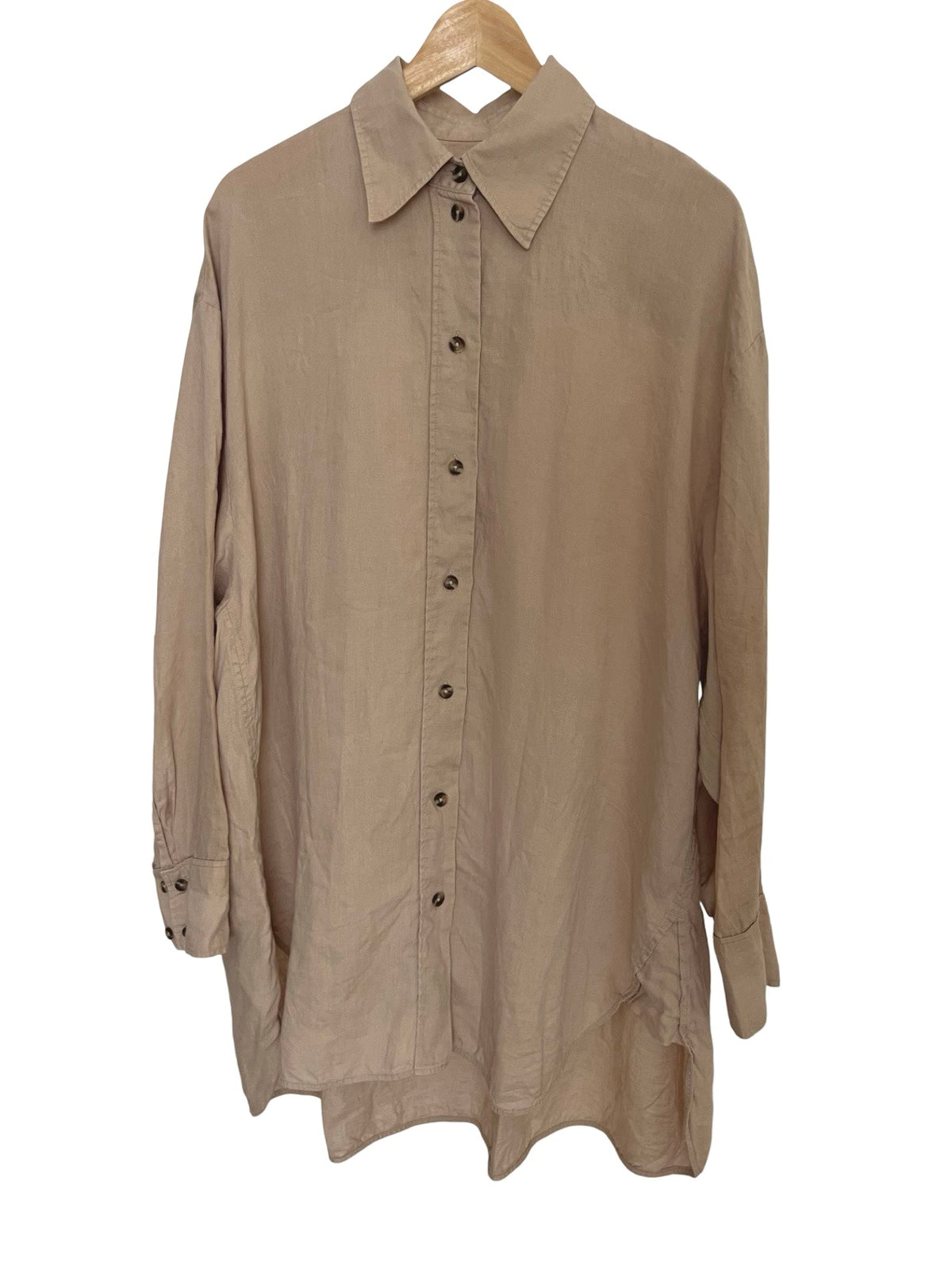 Preloved COS paitamekko pellavaa - XL Siloa Secondhand – huollettu ja kuntotarkastettu