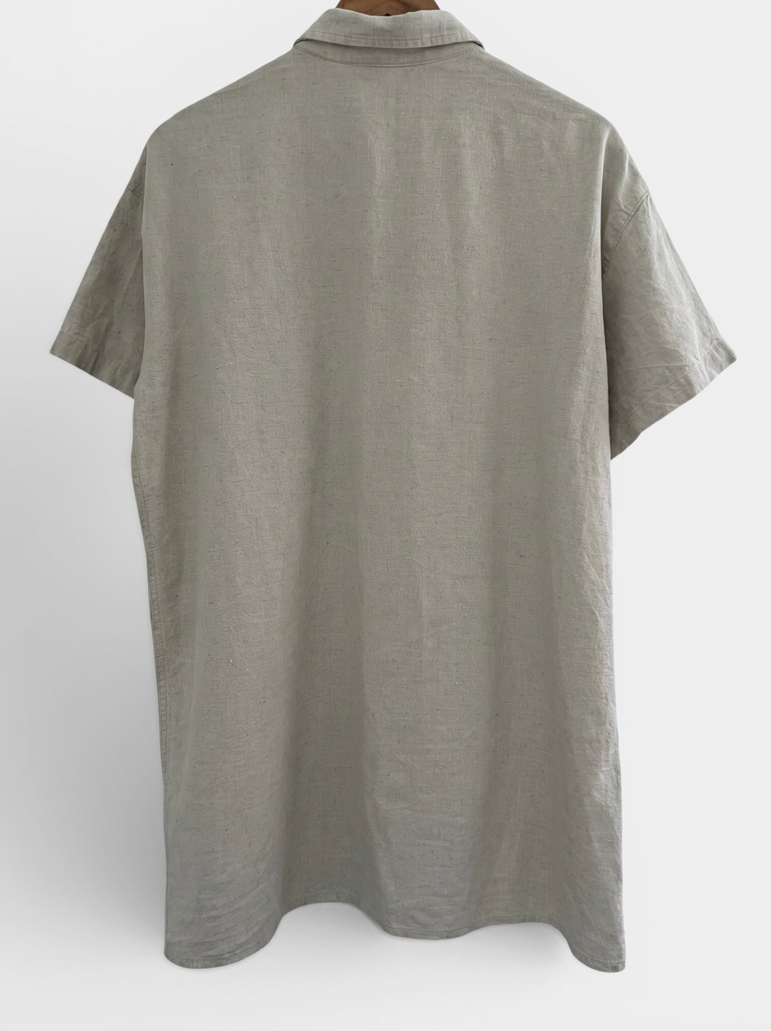 Preloved Divino pellava-puuvilla mekko, beige, S Siloa Secondhand – huollettu ja kuntotarkastettu