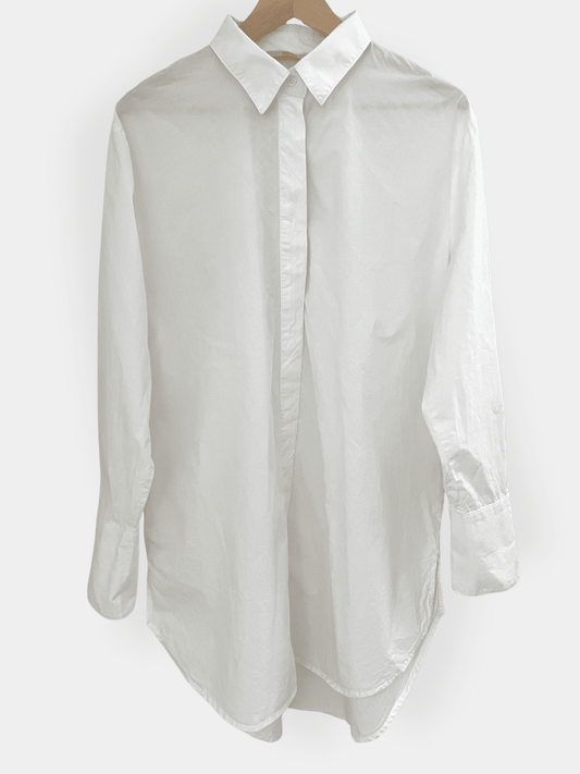 Preloved Esprit puuvillapaita, valkoinen, XXL Siloa Secondhand – huollettu ja kuntotarkastettu