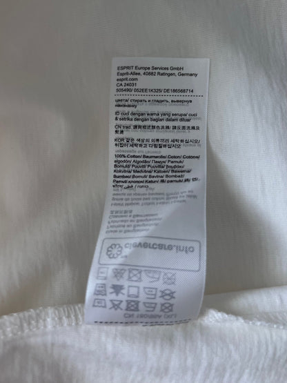 Preloved Esprit puuvillatoppi, luonnonvalkoinen, XL Siloa Secondhand – huollettu ja kuntotarkastettu