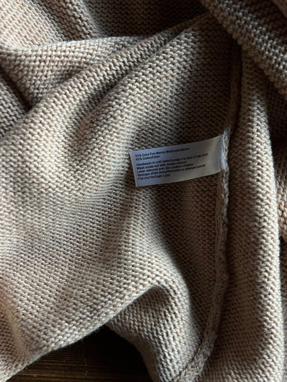 Preloved Filippa K merino-puuvillaneule, beige, XS Siloa Secondhand – huollettu ja kuntotarkastettu