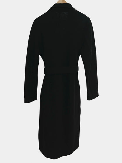 Preloved Filippa K musta villakangastakki 100 % villaa - S Siloa Secondhand – huollettu ja kuntotarkastettu