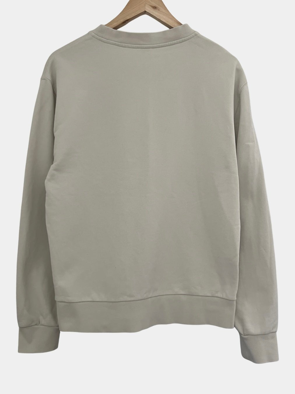 Preloved Filippa K puuvilla collegepusero, beige, S Siloa Secondhand – huollettu ja kuntotarkastettu