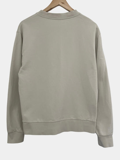 Preloved Filippa K puuvilla collegepusero, beige, S Siloa Secondhand – huollettu ja kuntotarkastettu